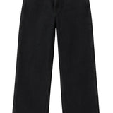 Lila Wide Leg Jean - Black