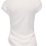 Nico Asymmetric Tee - White