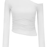 Evie Off The Shoulder Top - White