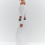 Evie Off The Shoulder Top - White