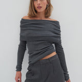 Margot Top - Grey