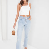 Lily Top - White Linen