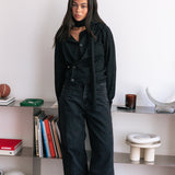Lila Wide Leg Jean - Black