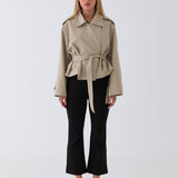 Mason Belted Trench - Tan
