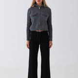 Lane Jersey Pants - Black