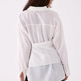 Elara Shirt - White