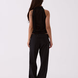 Kayla Halter Top - Black