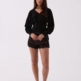 Noa Lace Shorts - Black