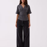 Emery Top - Charcoal
