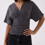 Emery Top - Charcoal