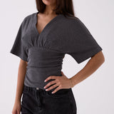 Emery Top - Charcoal