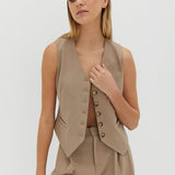 Alfie Vest - Tan