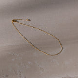Fine Chain Necklace - 18K Gold Plated