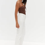 Palermo Halter Top - Chocolate