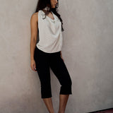 Camilla Scarf Top - White