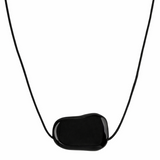 Pebble Necklace - Black