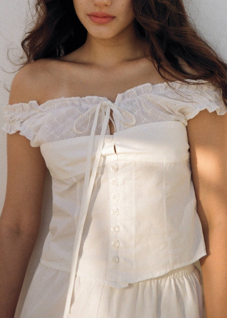 Romy Top - White