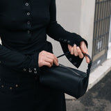 Isobel Long Sleeve Top - Black