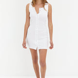 Ava Mini Dress - White