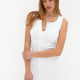 Ava Mini Dress - White