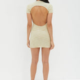 Backless Mini Dress - Splice