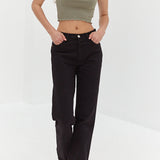 Lou Crop - Khaki