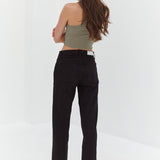 Lou Crop - Khaki