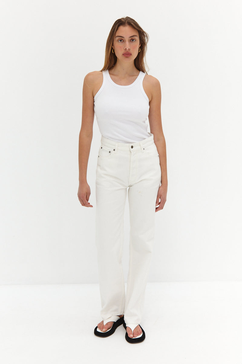 Louie Tank - White