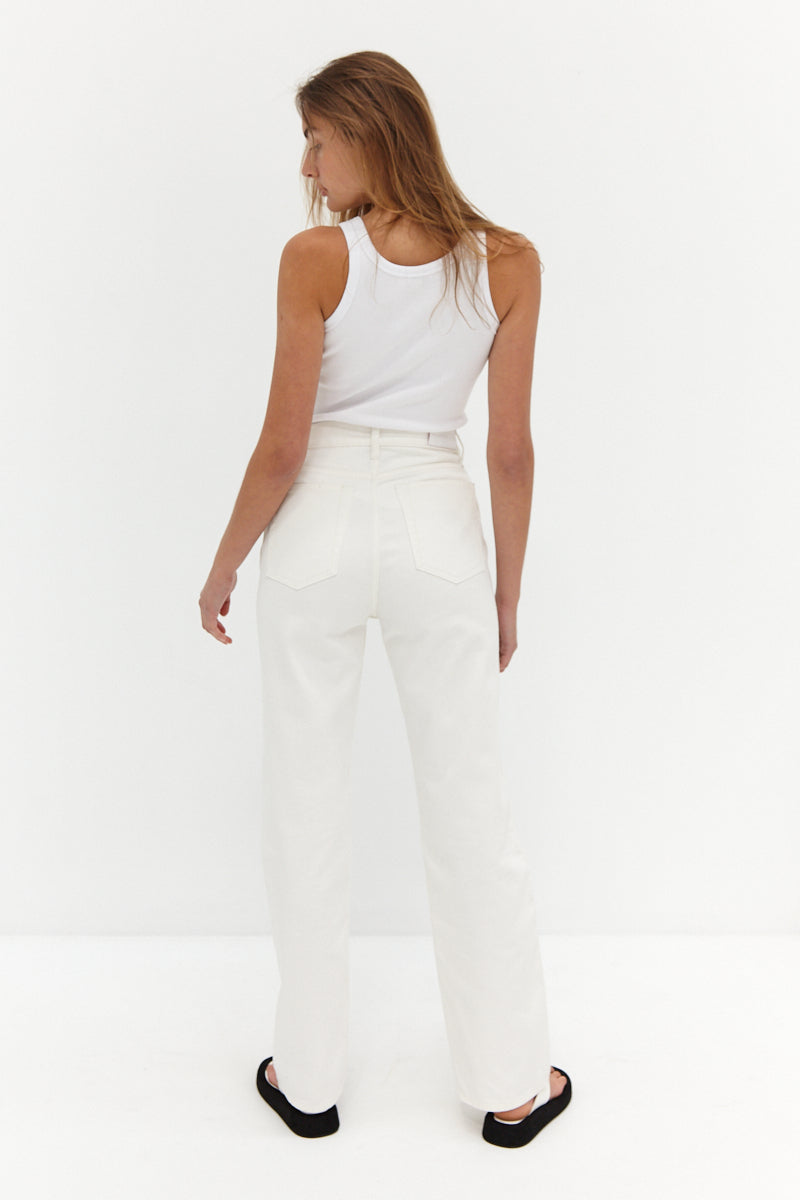 Louie Tank - White
