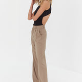 Malene Pants - Dark Tan