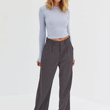 Wool Malene Pants - Grey