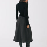 Monica Collar Top - Black