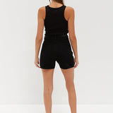 Jean Shorts - Black