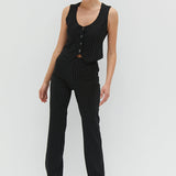 Harlow Vest - Pinstripe