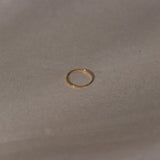 Hammered Ring - Gold Plated