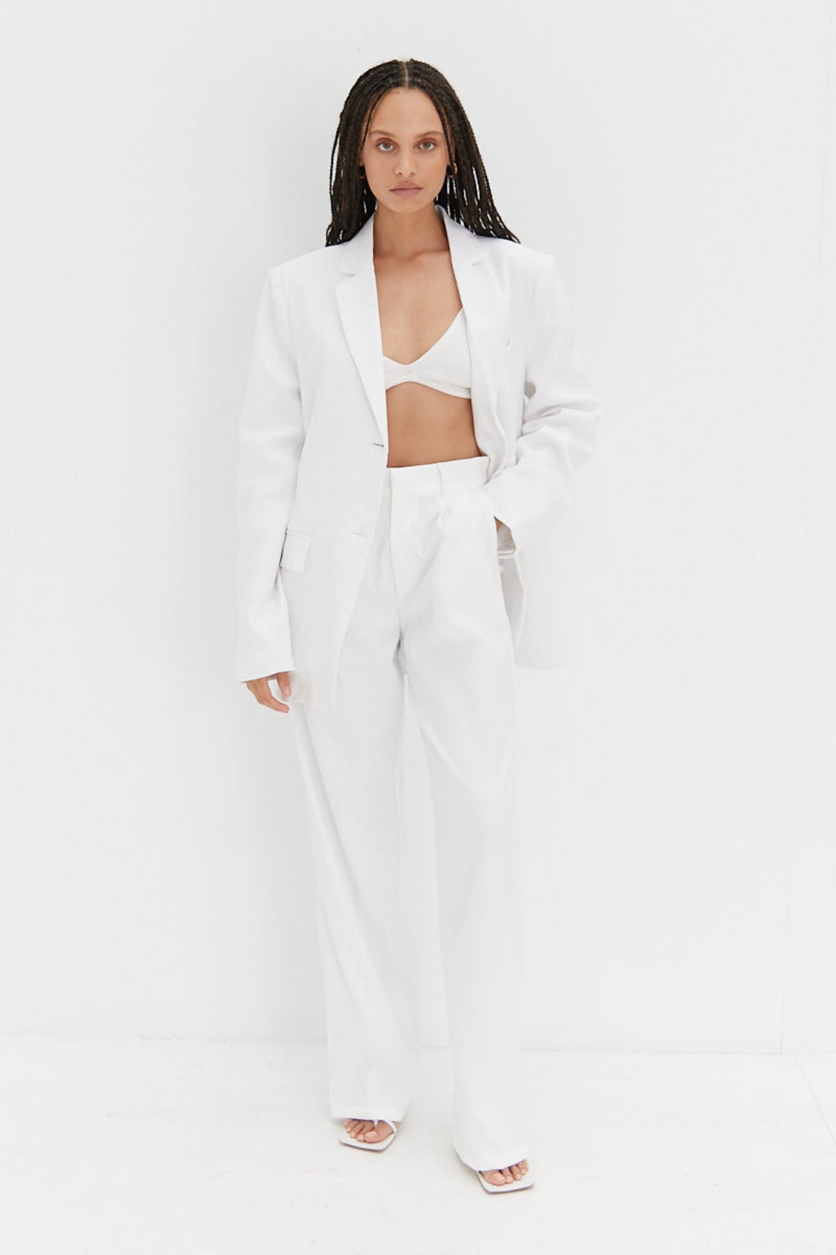 Malene Pants - White