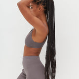 Soft Knit Bra - Dark Grey