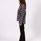 Harlow Check Shirt - Black