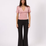 The Tailored Flare Pant - Charcoal