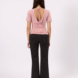 The Tailored Flare Pant - Charcoal