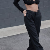 Antonio Crop Top - Black