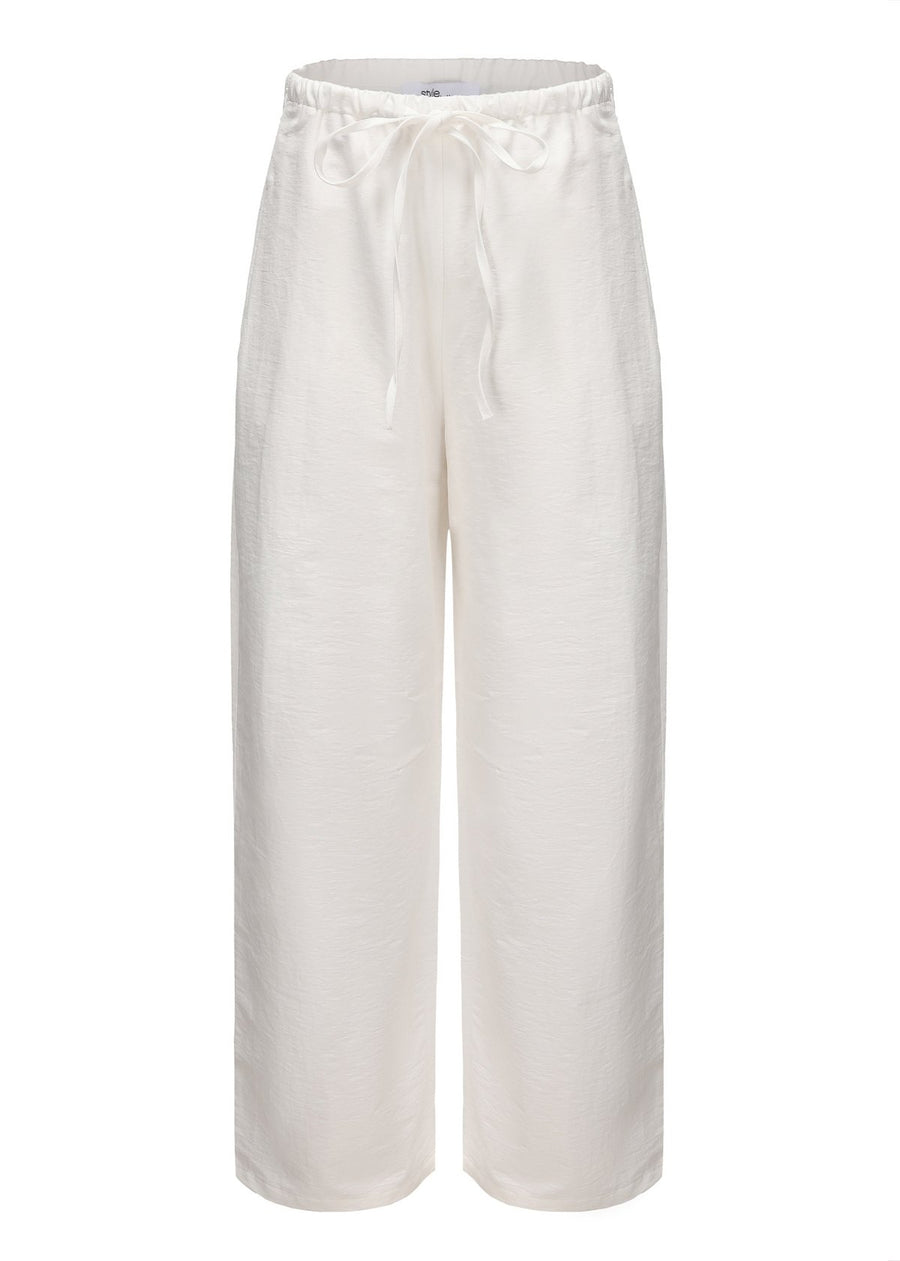 Classic Linen Pants - White