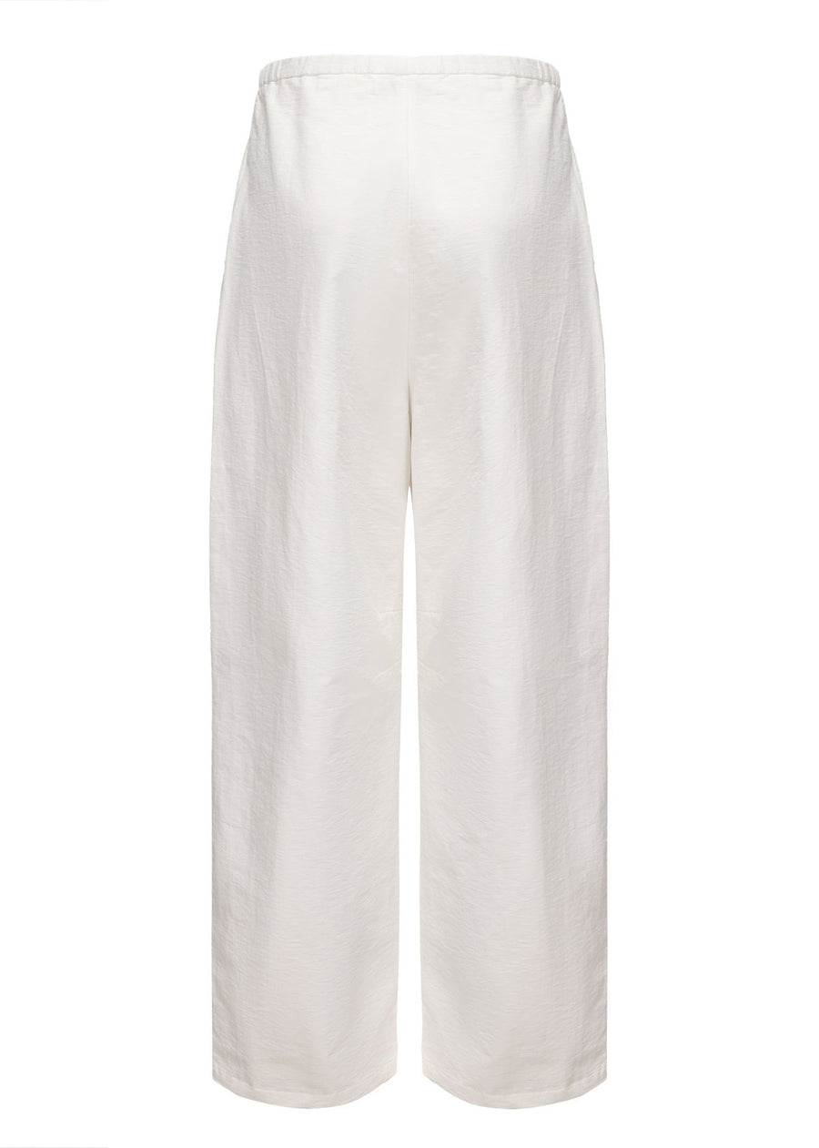 Classic Linen Pants - White