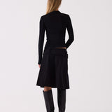 Ryan Skirt in Black – back view